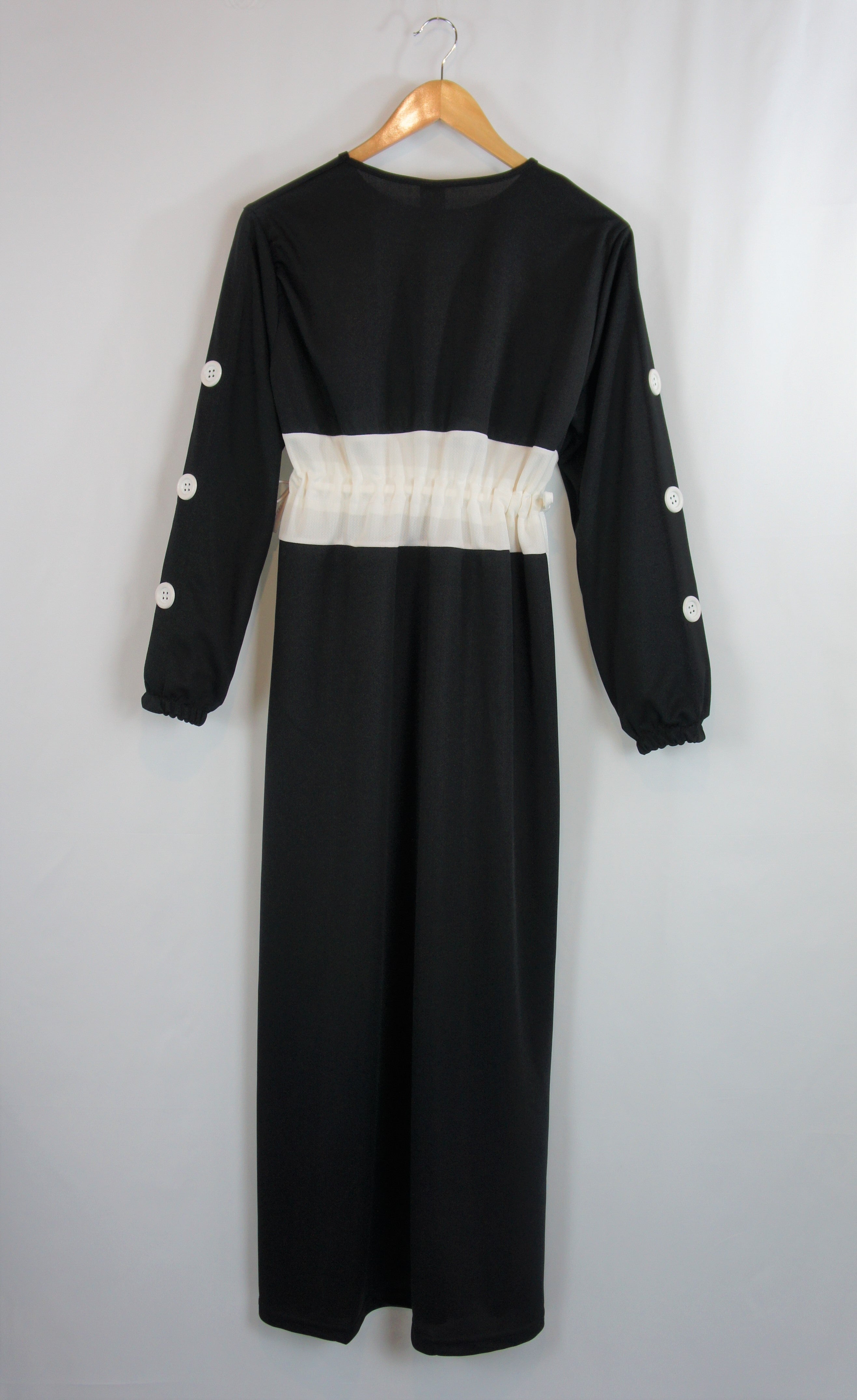 Crew neck unlined dress